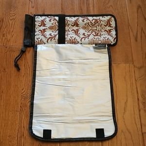 Thermal travel iron bag and mat